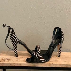 KATE SPADE - Strappy Zebra print heels Size 6.5